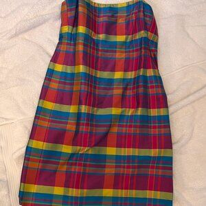 Ralph Lauren Vintage Dress (Size 8)-  Green Jacket Included as a Free Gift